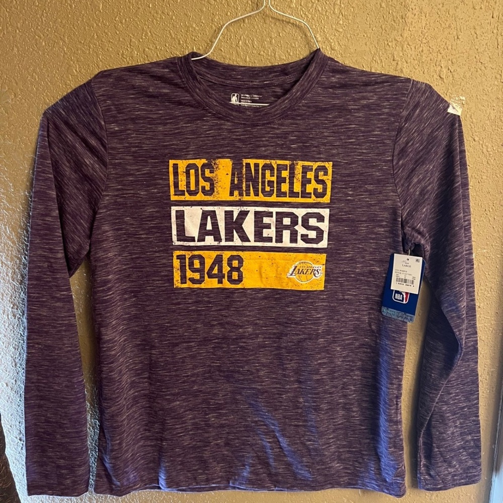 NBA Los Angeles Lakers Women's Long Sleeve T-shirt - L
